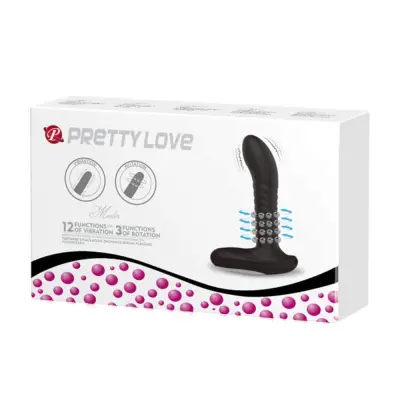 STIMULATOR PROSTATE Pretty Love Merlin Black