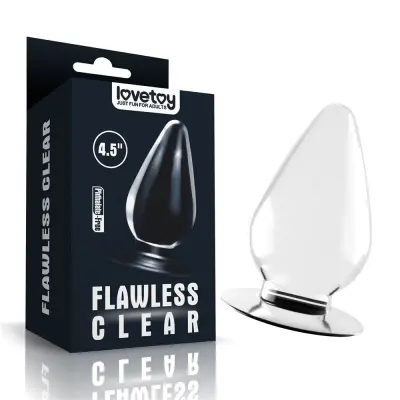ANALNI ČEP Lovetoy Flawless Clear 4,5