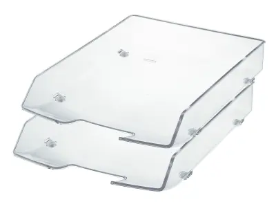 Pisemski odlagalnik Han A4 Wave 1028 transparent