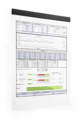 Durable Letvica DURAFIX 210 mm, črna 5 kos