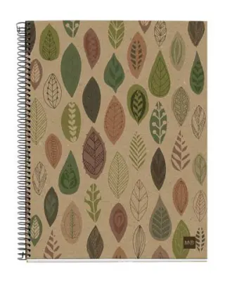 MiquelRius Zvezek A4, brezčrtni, 120-listni, 80g, RECYCLED ECO, recikliran karton