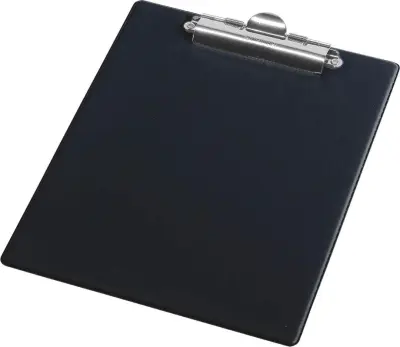 Klipko Podloga z vpenjalno sponko črna