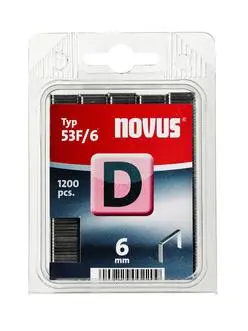 Novus Sponke za tapetniški spenjač Tip D 53F/6, 1200 kos
