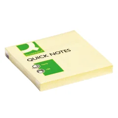 Blok tix kocka 76mm x 76mm 100lističev pastelno rumen KF10502