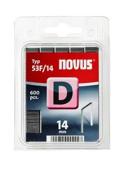 Novus Sponke za tapetniški spenjač Tip D 53F/14, 600 kos