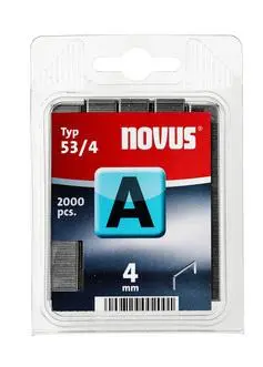 Novus Sponke za tapetniški spenjač Tip A 53/4, 2000 kos
