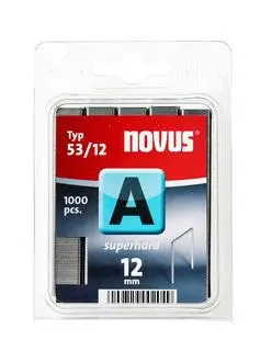 Novus Sponke za tapetniški spenjač Tip A 53/12, 1000 kos