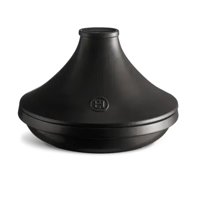 Keramična posoda Tagine Ø 33,5cm mat črna, tudi za indukcijo Emile Henry