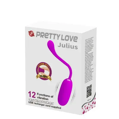 VIBRACIJSKI JAJČEK Pretty Love Julius Purple