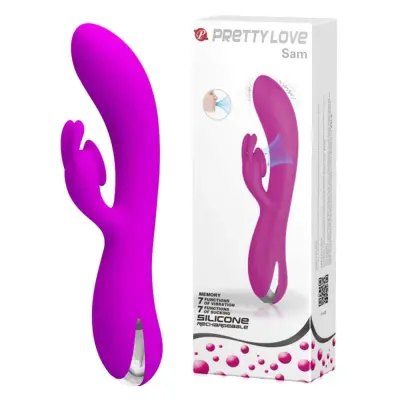 VIBRATOR RABBIT Pretty Love Sam Purple