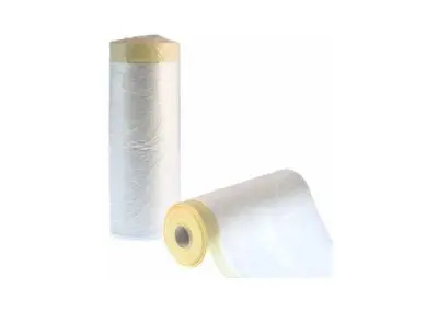 Slikopleskarska zaščitna folija s trakom 55cm x 20m