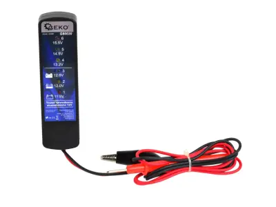 Digitalni 12V tester napetosti za preverjanje akumulatorjev 6 LED diod