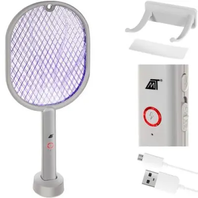 Akumulatorski električni lopar UV LED – uničevalec mrčesa