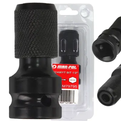 Adapter za vijačenje 1/2 na HEX 1/4