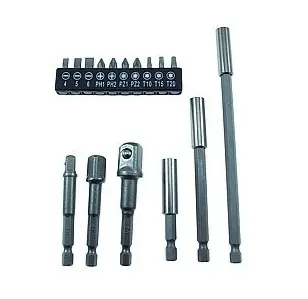 16 delni set HEX magnetnih nastavkov in adapterjev