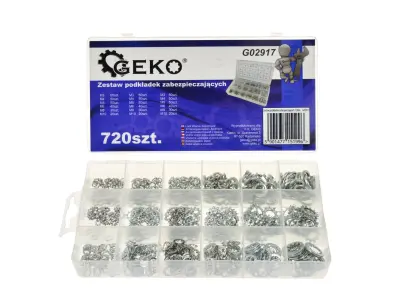 Set pocinkanih pritrdilnih podložk 720 kos