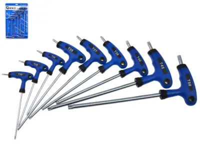 9 Delni set torx T ključev