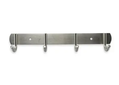 Inox 4x stenske kljuke za obešanje brisač