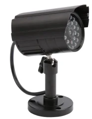 Lažna kamera z LED -črna full metal Olympia