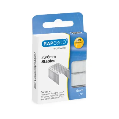 Sponke za spenjač 26/6mm 2000/1 Rapesco S2662MA3