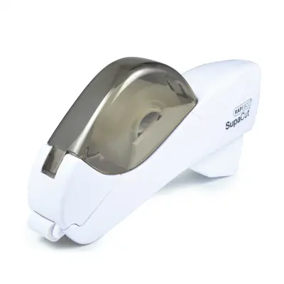 Stojalo - nosilec za lepilni trak +2 x lepilni trak, bel Rapesco 1445