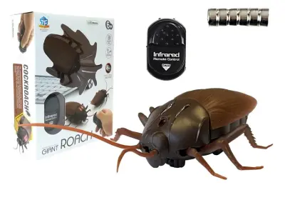 Žuželka na daljinski upravljalnik