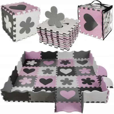 52 kosov puzle kocke penasta igralna podlaga 2m2