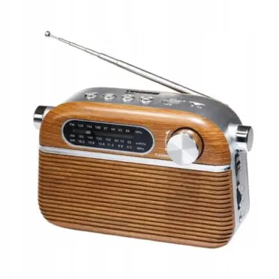 Retro terenski USB FM bluetooth akumulatorski radio 2000mAh