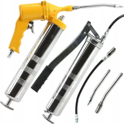 Pnevmatska in ročna mazalica 400ml – gibljiva