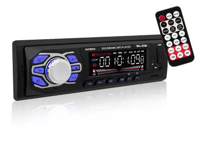 12V 1DIN avtoradio 4x50W MP3 USB SD MMC Bluetooth