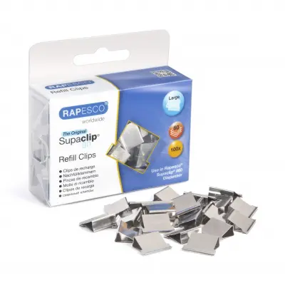 Supaclip sponke 60 kovinske 100/1 Rapesco CP1006