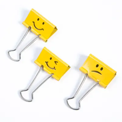 FOLDBACK SPONKE 19mm  RUMENE SMILEY 20/1 RAPESCO 1351