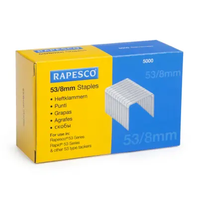 TAPETNIŠKE SPONKE 53/8mm RAPESCO 5000/1