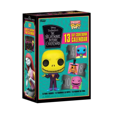 Funko, Žepne figurice z božičnim adventnim koledarjem gospoda Jacka, Vijolična