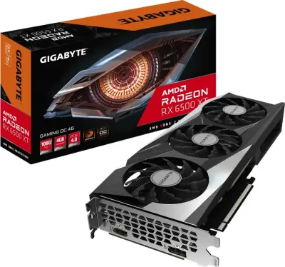 TARJETA GRAFICA GIGABYTE RADEON RX 6500 XT Gaming OC 4GB