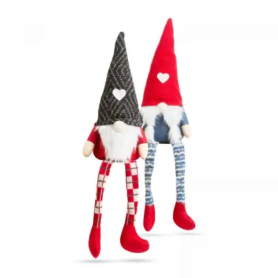 Božični skandinavski škrat Gnome z nogami 2 vrsti 50cm