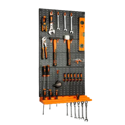 Stenski organizator orodja - 3 deske, 50 x 33 cm