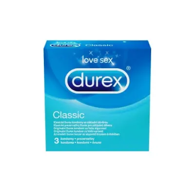 KONDOMI Durex Classic 3/1