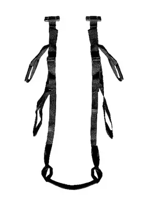 GUGALNICA ZA NA VRATA Ouch Deluxe Black