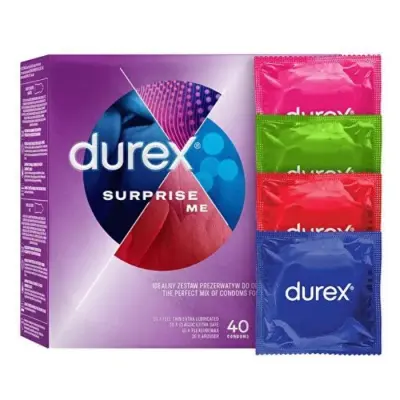 KONDOMI Durex Surprise Me 40/1