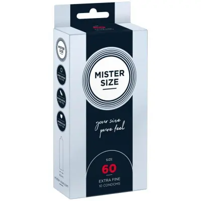 KONDOMI Mister Size 60 mm (10/1)
