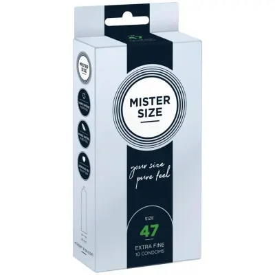 KONDOMI Mister Size 47 mm (10/1)