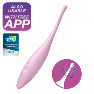 VIBRATOR Satisfyer Twirling Joy Pink