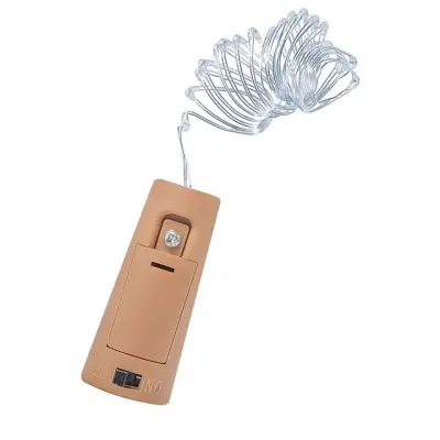 Lučke za božično drevo 20 LED/hladno bele