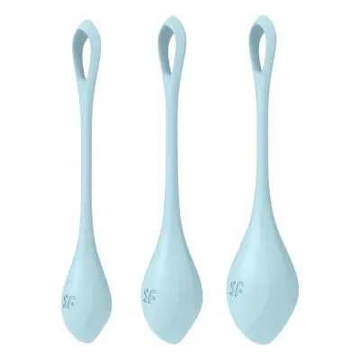 KOMPLET VAGINALNIH KROGLIC Satisfyer Yoni Power 2 Light Blue
