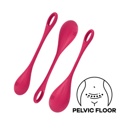 KOMPLET VAGINALNIH KROGLIC Satisfyer Yoni Power 1 Red