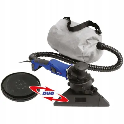 1010W brusilni stroj za brušenje sten – okrogla + trikotna glava in kovček