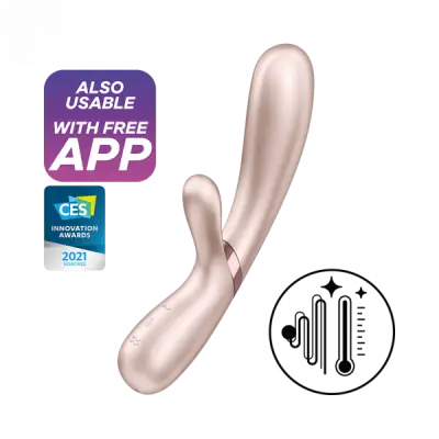 VIBRATOR RABBIT Satisfyer Hot Lover Champagne
