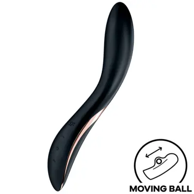 VIBRATOR SATISFYER Rrroling Explosion Black