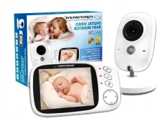 Baby Monitor otroška varuška z nočno video kamero in 3.2″ LCD zaslonom do 260m